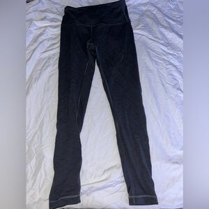 Dark grey lululemon leggings size 6